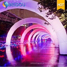 Custom Lighted LED Air Finishing Linha Infatable Archway Publicidade Arcos